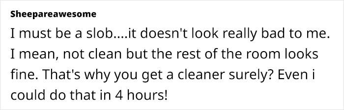 Cleaning Company Calls Woman's House Disgusting, She Feels It's Unwarranted But Netizens Disagree Cleaning Company Calls Woman's House Disgusting, She Feels It's Unwarranted But Netizens Disagree