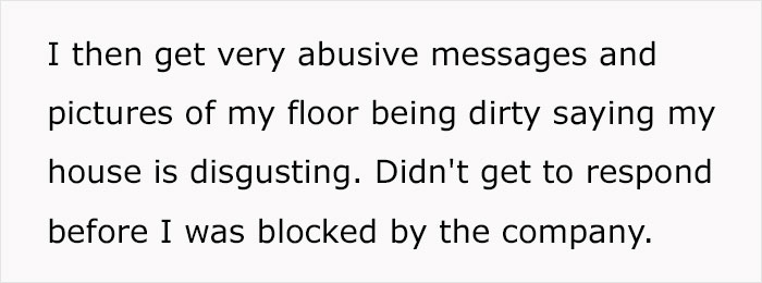 Cleaning Company Calls Woman's House Disgusting, She Feels It's Unwarranted But Netizens Disagree Cleaning Company Calls Woman's House Disgusting, She Feels It's Unwarranted But Netizens Disagree