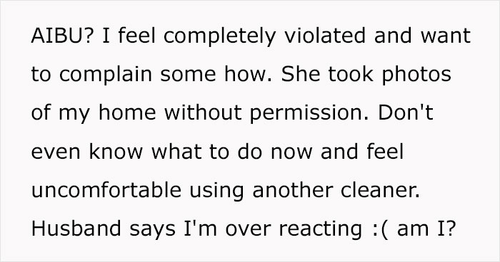 Cleaning Company Calls Woman's House Disgusting, She Feels It's Unwarranted But Netizens Disagree Cleaning Company Calls Woman's House Disgusting, She Feels It's Unwarranted But Netizens Disagree