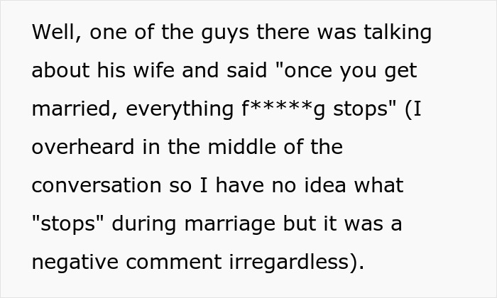 Fiancée Overhears Man's Locker Room Talk About Avoiding Marriage, She Ends Their 4-Year Engagement Fiancée Overhears Man's Locker Room Talk About Avoiding Marriage, She Ends Their 4-Year Engagement