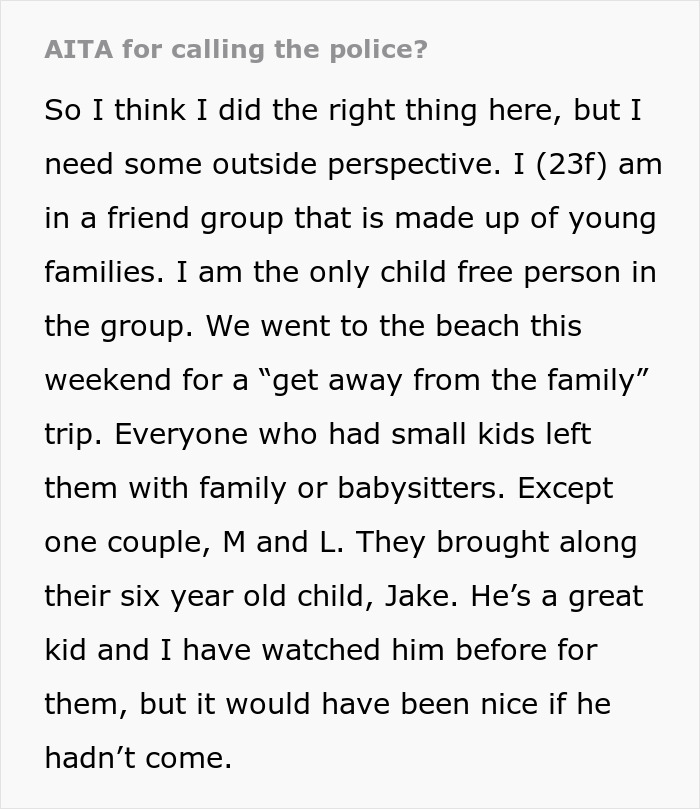 Woman&rsquo;s Beach Getaway Ruined By Parents Who Abandon Their 6YO At Her Door, Cops Are Called