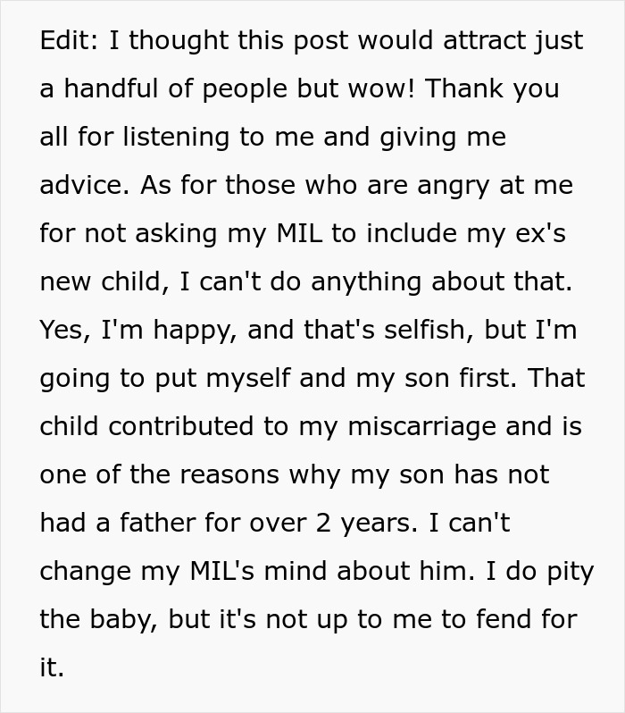 "Too Bad For Her": Ex-Husband And Mistress Think They're Getting MIL's Money, Are Very Wrong "Too Bad For Her": Ex-Husband And Mistress Think They're Getting MIL's Money, Are Very Wrong