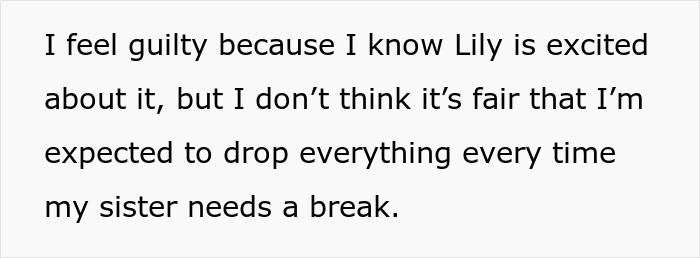 29YO Just Assumes Her 19YO Sis Is A Pro-Bono Babysitter, Shocked To Receive A Flat-Out Refusal
