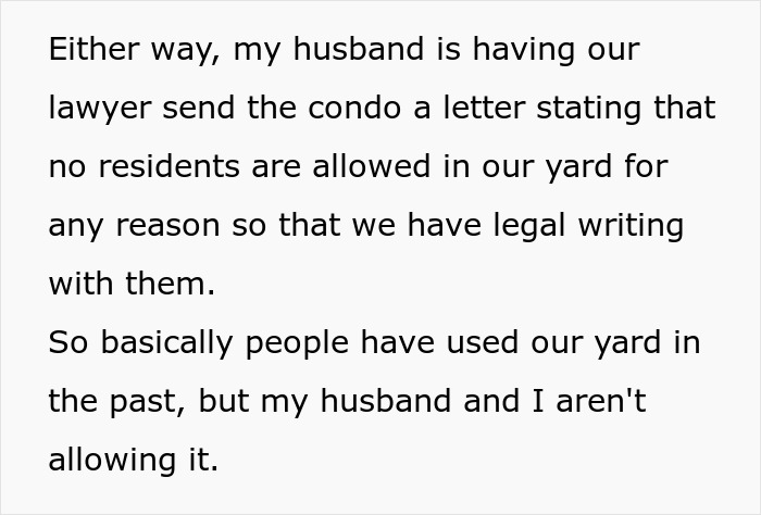 Couple Wants To Enjoy Their Yard And Pool, Neighbors Want A Piece Of It, Livid When A Fence Appears Couple Wants To Enjoy Their Yard And Pool, Neighbors Want A Piece Of It, Livid When A Fence Appears
