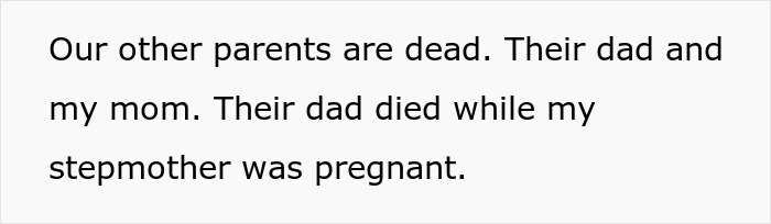 “AITA For Blaming Dad And Stepmom For Stepsiblings Thinking They Would Get Grandkid Inheritance?” “AITA For Blaming Dad And Stepmom For Stepsiblings Thinking They Would Get Grandkid Inheritance?”