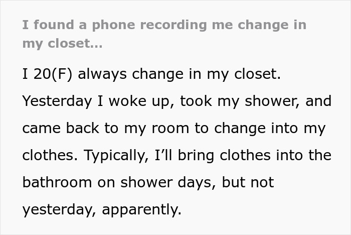 “Not Creepy, It Is Criminal”: Woman Feels Violated After Finding Stepdad’s Phone Recording Her “Not Creepy, It Is Criminal”: Woman Feels Violated After Finding Stepdad’s Phone Recording Her