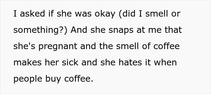 &ldquo;For Real?&rdquo;: Woman Buys Coffee, Thinks Pregnant Cashier&rsquo;s Reaction To It Is Overdramatic