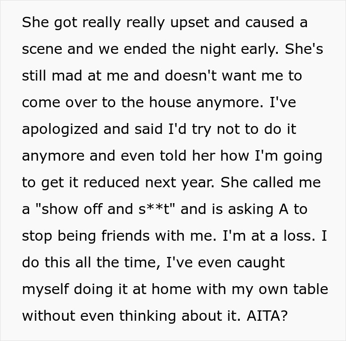 Woman Struggles With H-Cup Chest, Friend's Fiancee Explodes At Her For Putting It On The Table