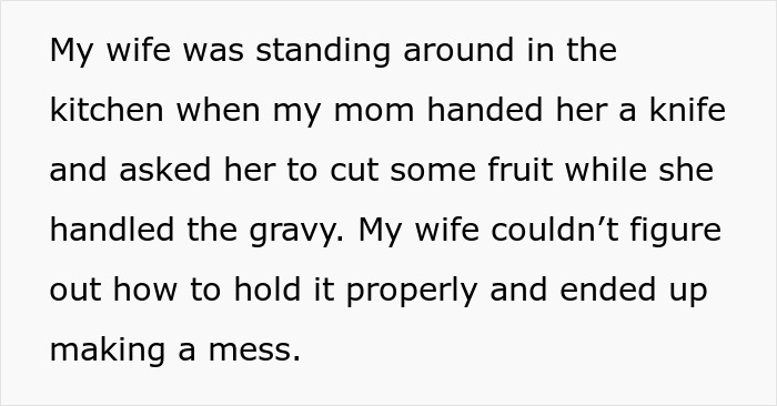 Woman Doesn't Even Know How To Cut Fruit, MIL Calls Her Pathetic Woman Doesn't Even Know How To Cut Fruit, MIL Calls Her Pathetic