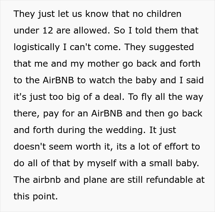 Woman Backs Out From Cousin&rsquo;s Wedding After Learning About A Rule They Didn&rsquo;t Put On Invitation