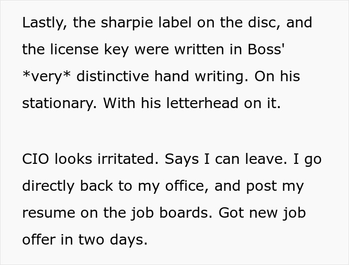 Worker Gets Blamed For Piracy After Company Audit, Pulls Out Proof It Was On The Boss&rsquo;s Orders