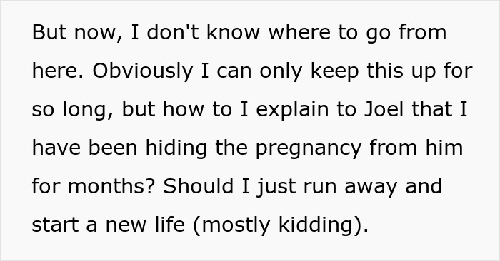 Woman Hides Her Pregnancy From Husband For So Long She Doesn&rsquo;t Know What To Do Next