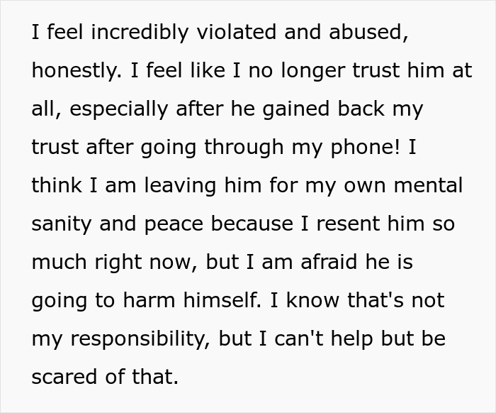 Man’s Paranoia Pushes Girlfriend To Choose Mental Sanity Over Relationship Man’s Paranoia Pushes Girlfriend To Choose Mental Sanity Over Relationship