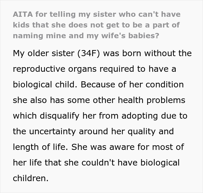 Woman Wants To Name Brother&rsquo;s Baby, Cries After Getting A Reality Check