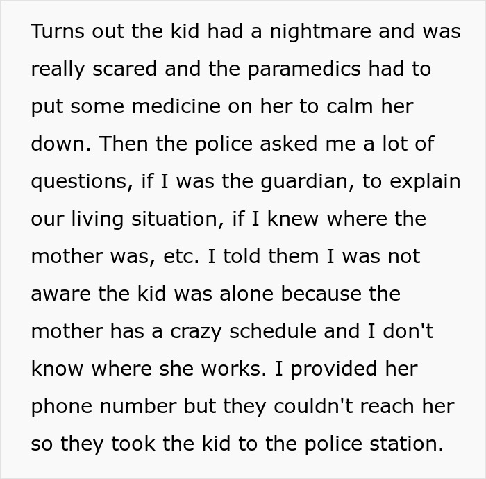 Woman Wakes Up To Her Flatmate&rsquo;s Kid Screaming At Her Door At 2AM, Calls The Police