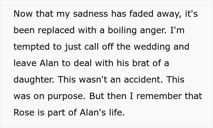 Woman Thinks Of Calling Off Her Wedding Due In A Week Because Of Future Stepdaughter Woman Thinks Of Calling Off Her Wedding Due In A Week Because Of Future Stepdaughter