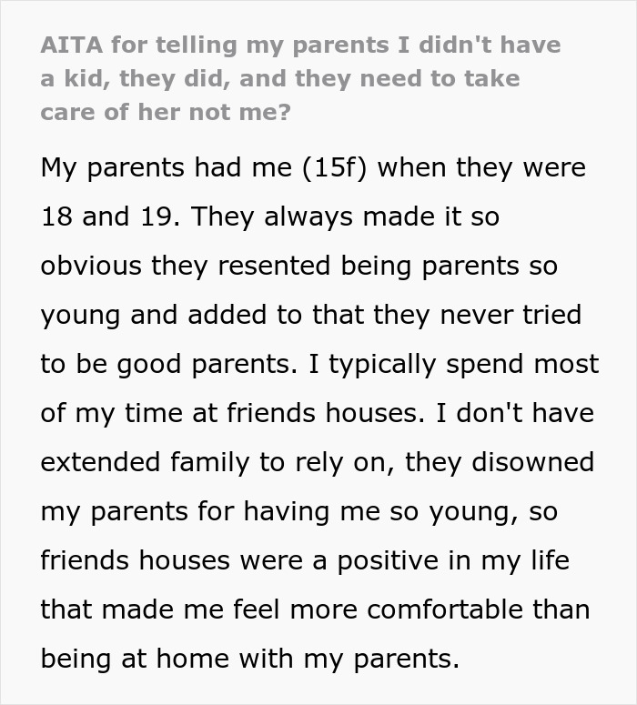 Parents Who Neglected Firstborn Her Whole Life Demand She Babysit Their &ldquo;Precious&rdquo; New Baby