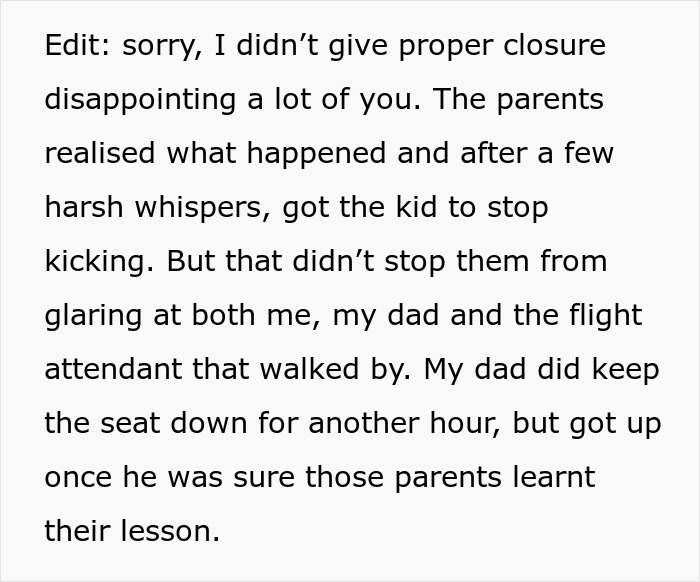 Rude Kid On Flight Won&rsquo;t Stop Kicking Teen&rsquo;s Seat, Dad Teaches His Parents A Lesson