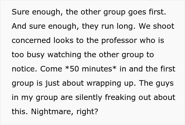 Students Turn Professor's Strict Scheduling Rules Against Him In Perfectly Timed Move