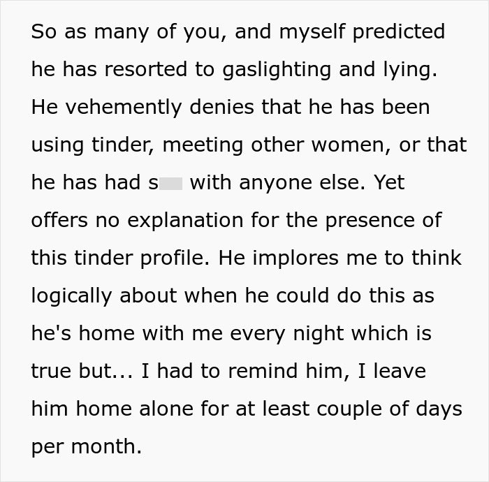 Pregnant Wife’s Friend Exposes Man’s Double Life, He Scrambles To Explain His Active Tinder Profile Pregnant Wife’s Friend Exposes Man’s Double Life, He Scrambles To Explain His Active Tinder Profile