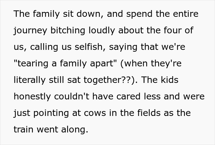  "You Need To Move": Family Furious 4 Strangers Wouldn't Let Them Sit Together