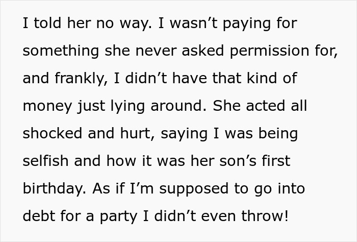 Mom Ruins Friendship With BFF After Expecting Her To Pay Hundreds For Catering At Son’s B-Day Mom Ruins Friendship With BFF After Expecting Her To Pay Hundreds For Catering At Son’s B-Day