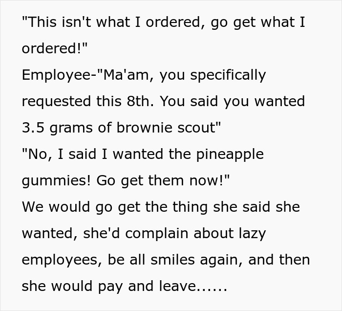 Karen Customer Is Never Seen Again In This Dispensary When The Employees Find Out Where She Works Karen Customer Is Never Seen Again In This Dispensary When The Employees Find Out Where She Works