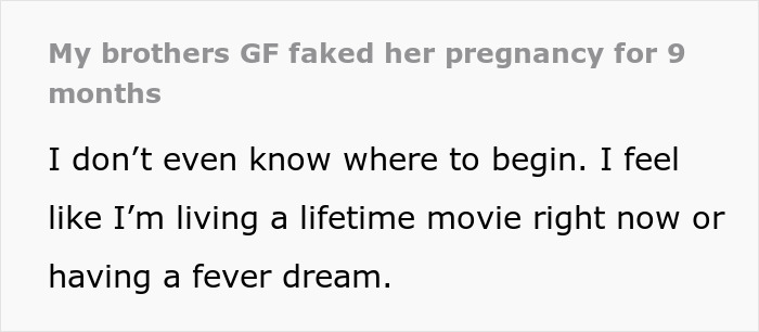 Woman Lies About Pregnancy For 9 Months: "Who Does This?" Woman Lies About Pregnancy For 9 Months: "Who Does This?"