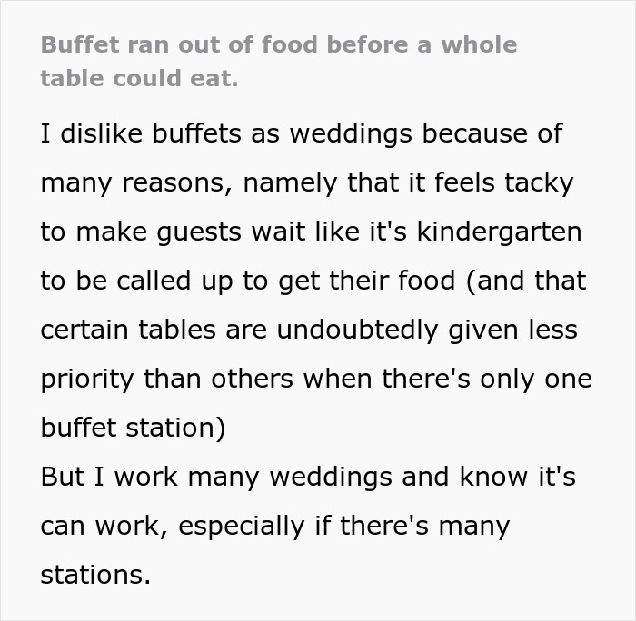 Wedding Buffet Turns Into The Hunger Games As Guests Are Forced To Fight Over Scraps