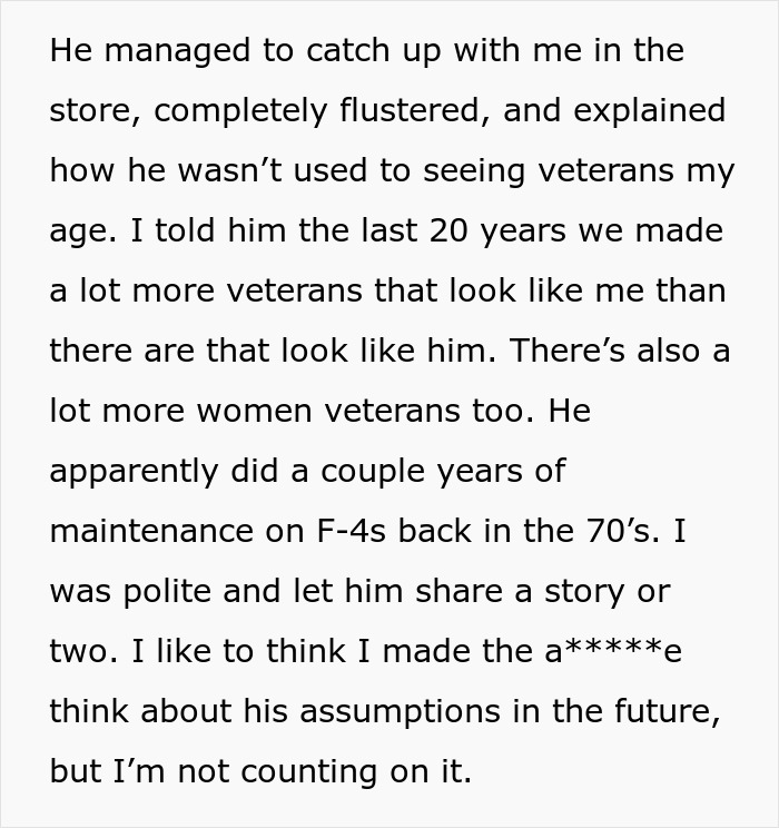 Soldier Refuses To Take Disrespect From Elder, Teaches Him What A Modern Veteran Looks Like