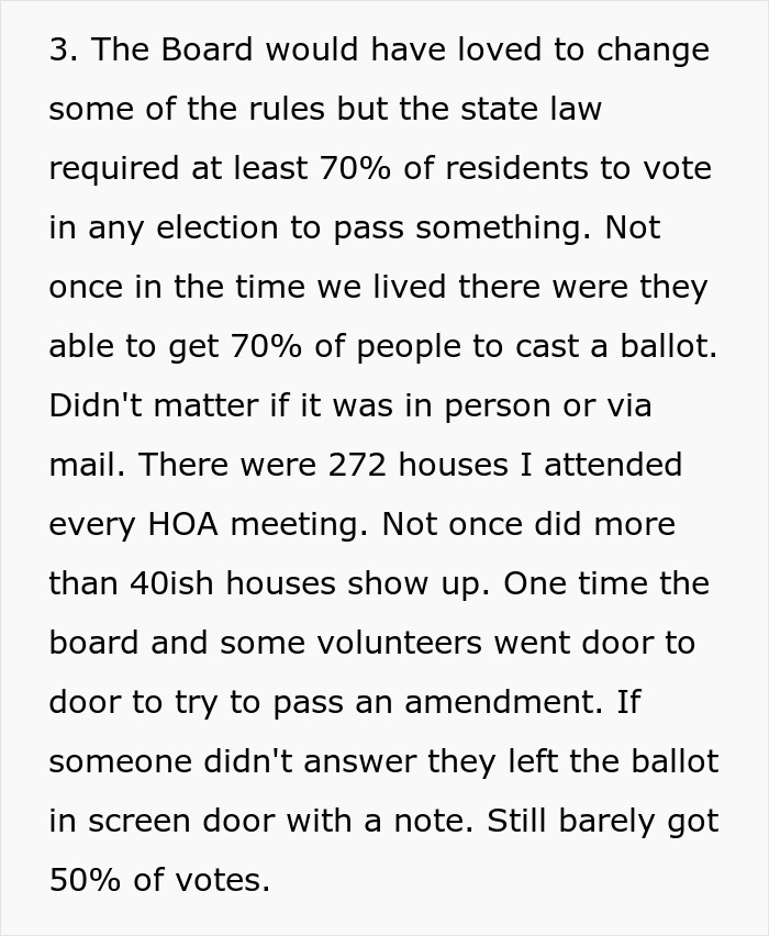HOA Blocks Guy From Parking In His Driveway, Residents Hit Back, Turn Whole Street Into Parking Lot HOA Blocks Guy From Parking In His Driveway, Residents Hit Back, Turn Whole Street Into Parking Lot