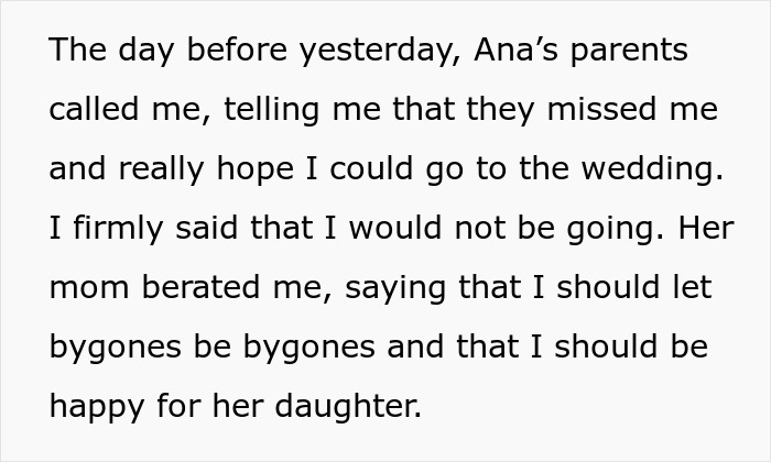 Man Cheats On GF With Her Best Friend, They Harass Her When She Refuses To Attend Their Wedding