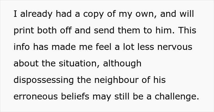&ldquo;I&rsquo;ve Just Purchased A Maisonette, Neighbor Believes My Entire Garden Belongs To Him&rdquo;