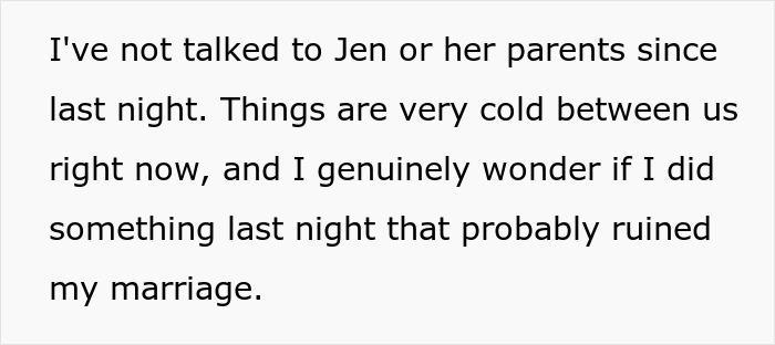 Man Threatens Wife With Divorce During Dinner With Her Parents, Watches It All Fall Apart 