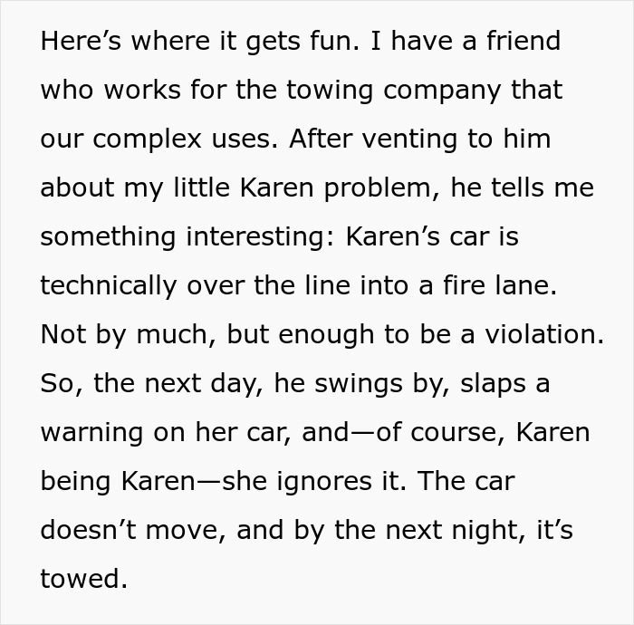 “Karen Tried to Steal My Parking Spot, So I Made Sure She Never Got Another One Again” “Karen Tried to Steal My Parking Spot, So I Made Sure She Never Got Another One Again”