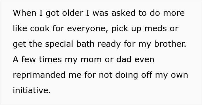 Teen Sick Of Parents Who Always Prioritize His Disabled Brother, Refuses To Be His Free Babysitter Teen Sick Of Parents Who Always Prioritize His Disabled Brother, Refuses To Be His Free Babysitter