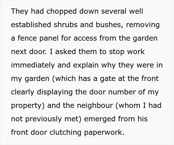 &ldquo;I&rsquo;ve Just Purchased A Maisonette, Neighbor Believes My Entire Garden Belongs To Him&rdquo;