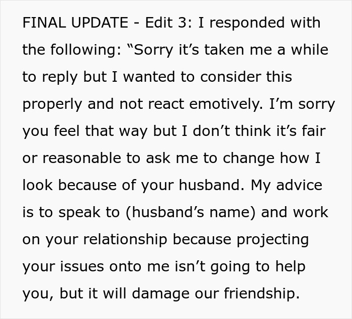 Woman Scolded For &ldquo;Being Hot&rdquo; In Public, As Friend&rsquo;s Husband Has A Weird &ldquo;Fantasy&rdquo; About Her