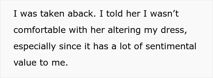 Woman Wants To Ruin Sister&rsquo;s Dress For Her Wedding, Gets Upset When She&rsquo;s Told &lsquo;No&rsquo;