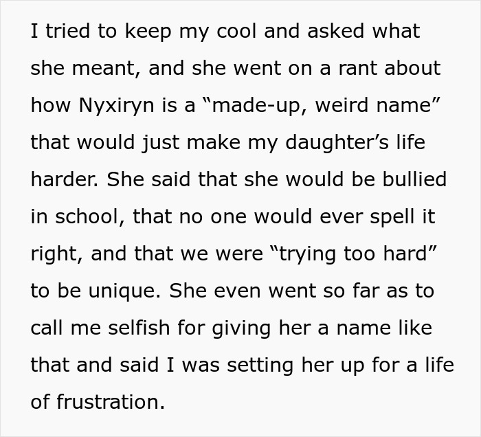 Mom Gets A Reality Check About Her &ldquo;Unique&rdquo; Baby Name After Aunt Bursts Out Laughing