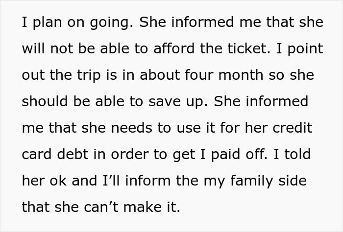 Husband Refuses To Buy Wife A Plane Ticket For Family Vacation: &ldquo;This Is Her Own Fault&rdquo;