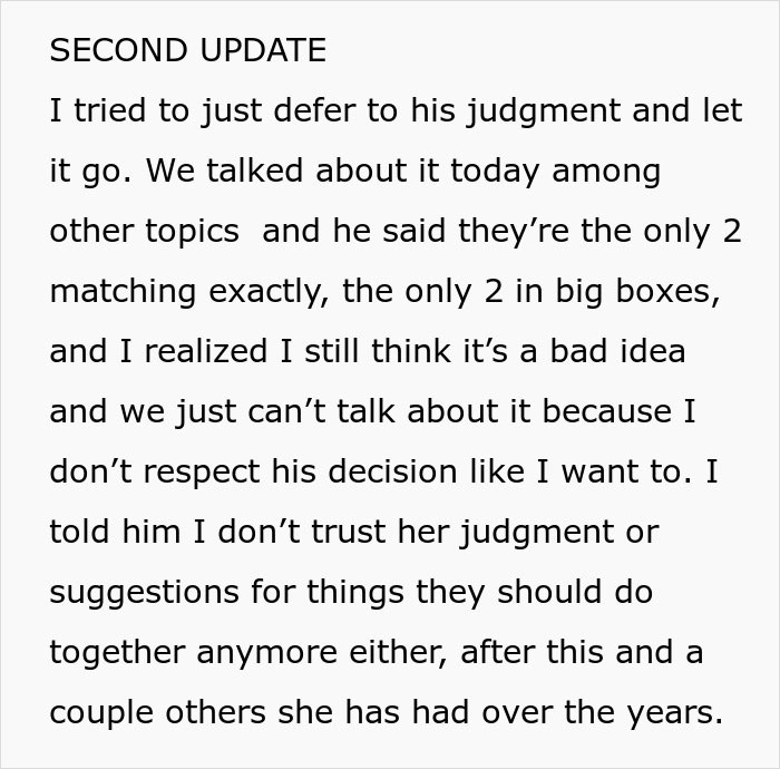 “AITA For Telling My Husband He Shouldn’t Do Matching Ken/Barbie Costumes With His Female Coworker?” “AITA For Telling My Husband He Shouldn’t Do Matching Ken/Barbie Costumes With His Female Coworker?”