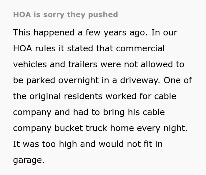 HOA Blocks Guy From Parking In His Driveway, Residents Hit Back, Turn Whole Street Into Parking Lot HOA Blocks Guy From Parking In His Driveway, Residents Hit Back, Turn Whole Street Into Parking Lot