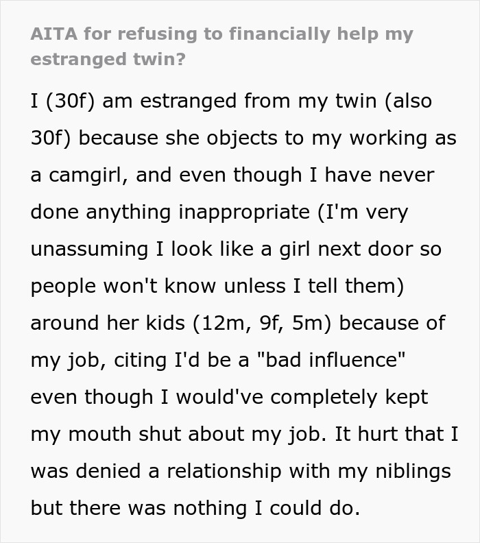 Woman Disowned By Sister For Being In The Adult Industry Exacts Petty Revenge Woman Disowned By Sister For Being In The Adult Industry Exacts Petty Revenge