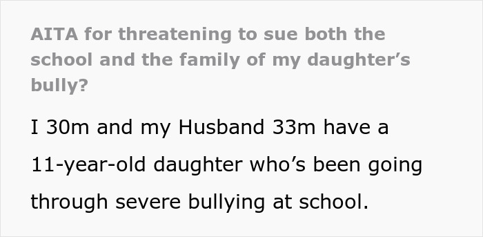 &ldquo;It&rsquo;s All For Show&rdquo;: People Support Dad Taking Legal Action After Bullying Goes Too Far