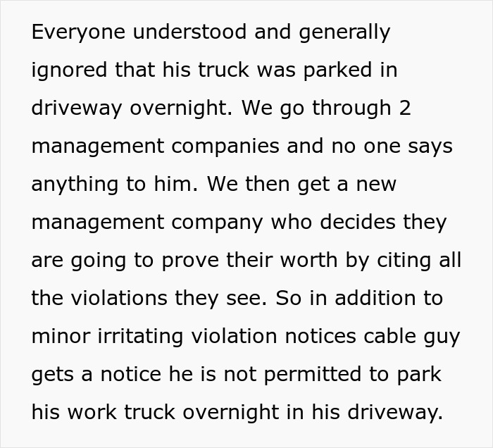 HOA Blocks Guy From Parking In His Driveway, Residents Hit Back, Turn Whole Street Into Parking Lot HOA Blocks Guy From Parking In His Driveway, Residents Hit Back, Turn Whole Street Into Parking Lot