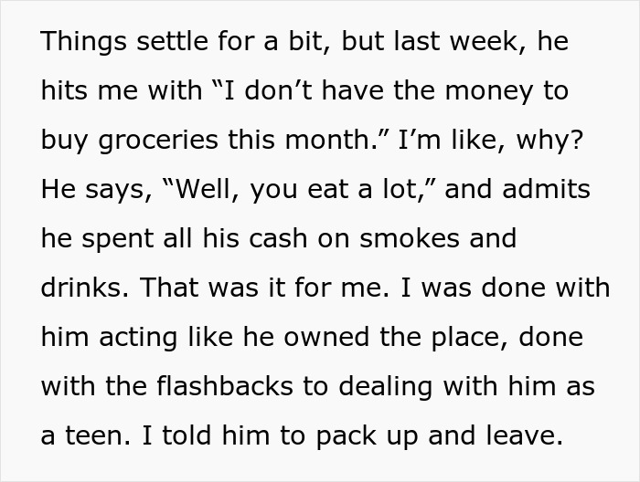 “I’m Your Father; I Shouldn’t Have To Pay”: Man Breaks Son’s House Rules, Eviction Ensues “I’m Your Father; I Shouldn’t Have To Pay”: Man Breaks Son’s House Rules, Eviction Ensues