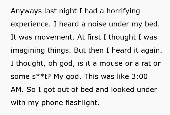 Terrifying Roommate Hid Under Man&rsquo;s Bed For Months, When Caught, He Tries To Play The Victim