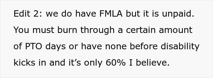 "I&rsquo;m Not Actually Sympathetic To Her Situation": Person Doesn't Donate PTO To Dying Coworker