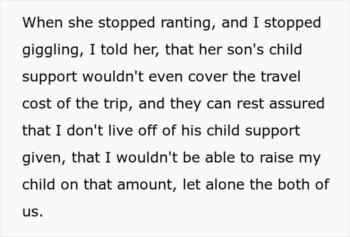 &ldquo;AITA For Laughing At My Ex&rsquo;s Mother And Telling Her How Much Child Support I&rsquo;ve Been Receiving?&rdquo;